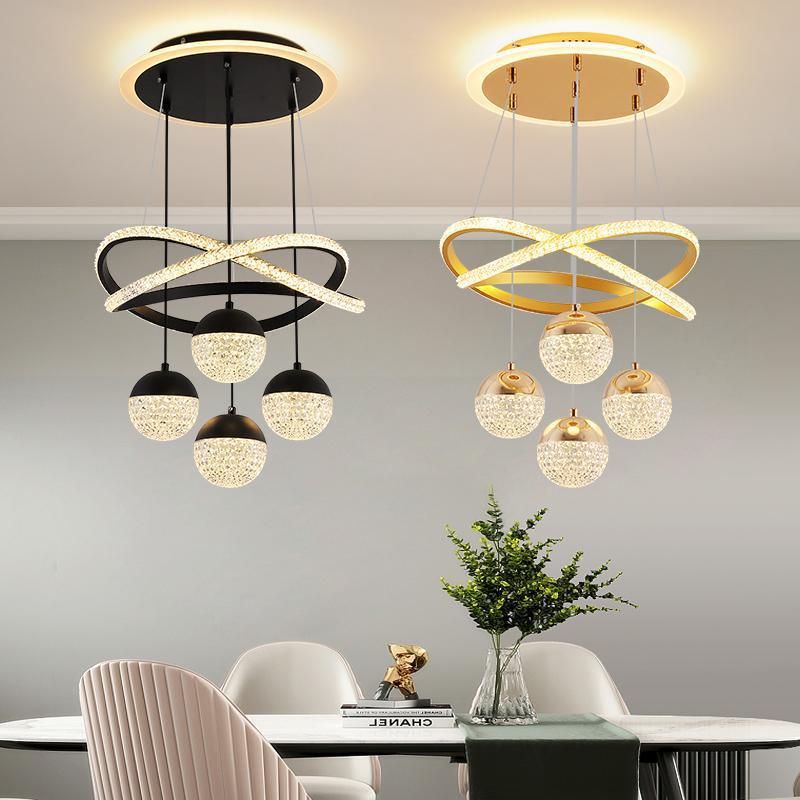 Modern Minimalist Dining Room LED Chandelier Light